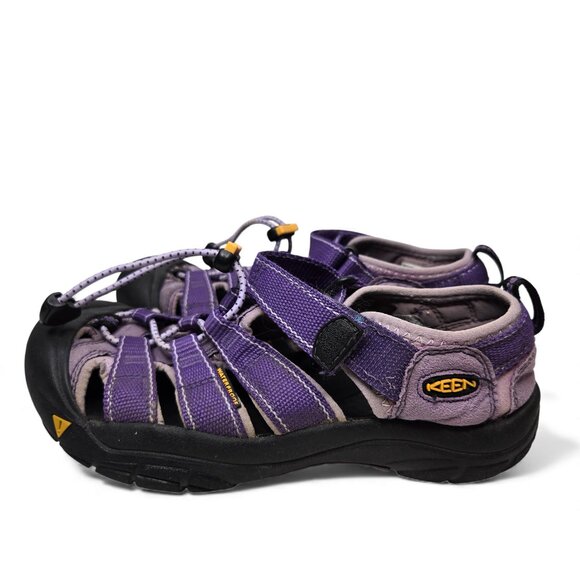 Keen Newport H2 Youth Purple Hiking Sandals Waterproof Outdoor Water Shoe 4 - Picture 3 of 9
